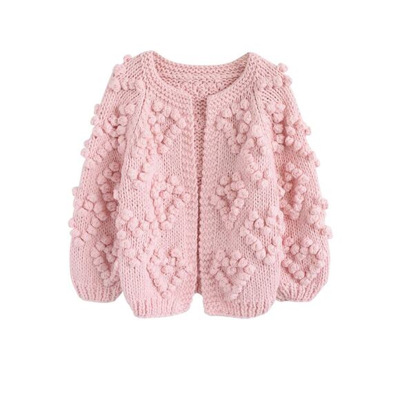 Chicwish Sweaters - Chicwish Women's Blush Pink Knit Cardigan Size XL NEW